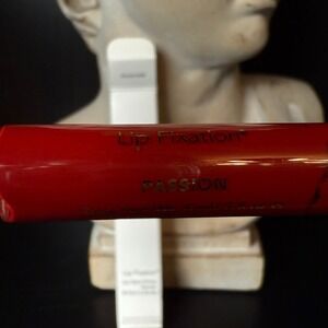 Jane Iredale Lip Fixation Lip Stain and Gloss Duo Passion Red 0.2oz NIB